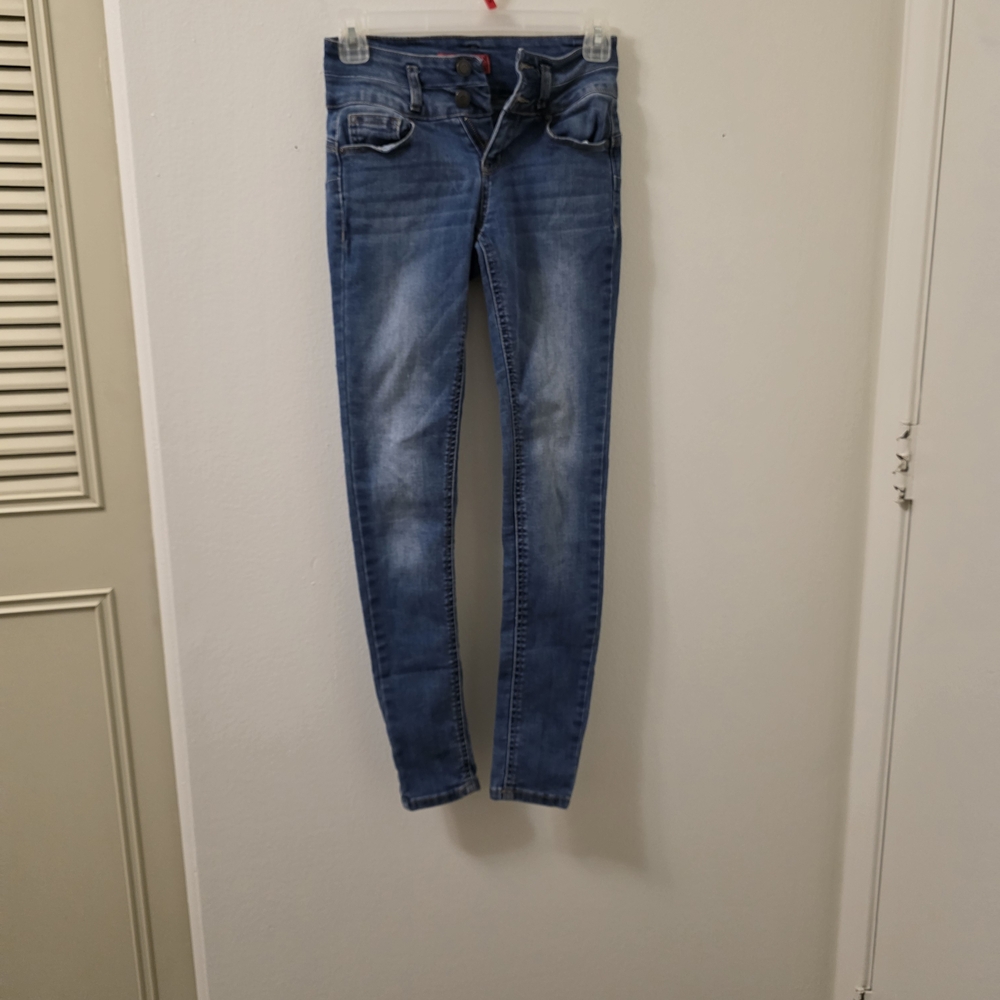 Wax Jean Women's Skinny Blue Jeans